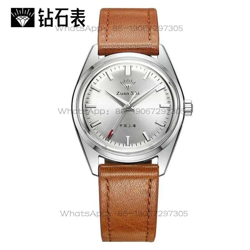 Leather Watch Strap - Wysyłka w 24 godziny Shanghai Diamond