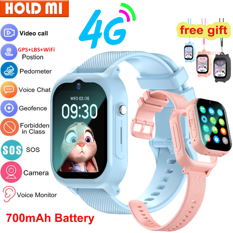 Smartwatch Watches For Girls - Smartwatch Dziecięcy 4G GPS WIFI Połączenia