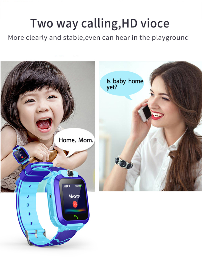 Smartwatch Watches For Kid Boy With Alarm - Wodoodporny Smartwatch dla Dzieci 2026 SOS