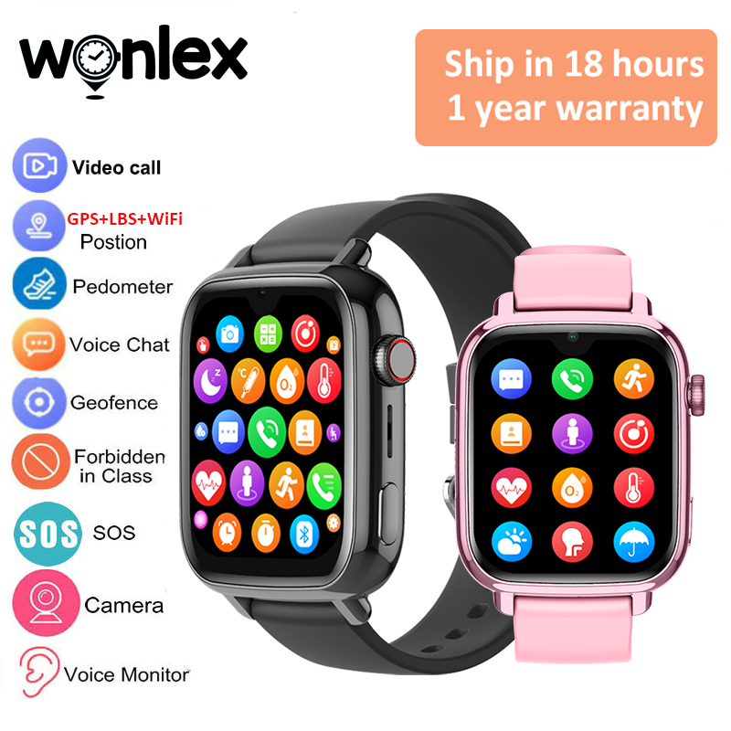 Smartwatch Watches For Girls - Wonlex KT34 Inteligentny zegarek dla dzieci