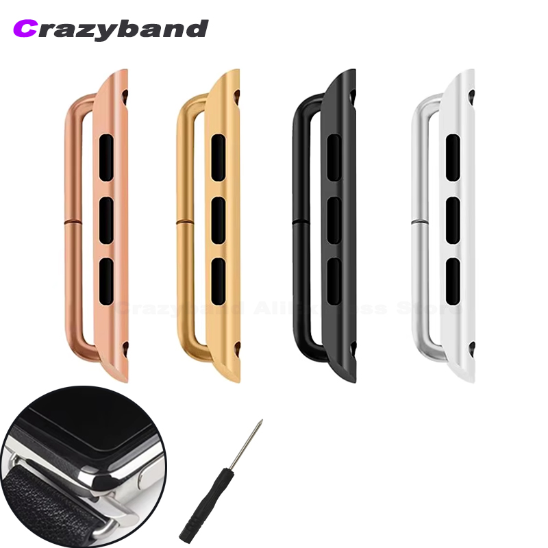 Replacement Watch Bracelet - 2szt Adapter ze stali nierdzewnej do