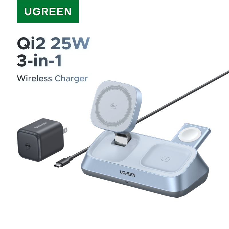 Smartwatch Watches For Iphone - UGREEN Qi2 25W MAX Magnetyczna Ładowarka