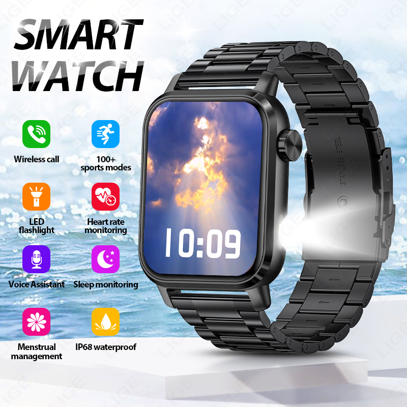 Smartwatch Watches For Sale - Smartwatch LIGE, monitor aktywności sportowej, połączenia