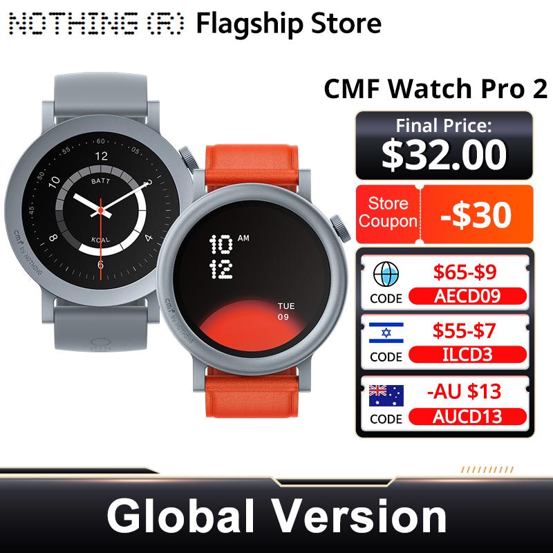 Hybrid Smartwatch - CMF by Nothing Global Version Watch