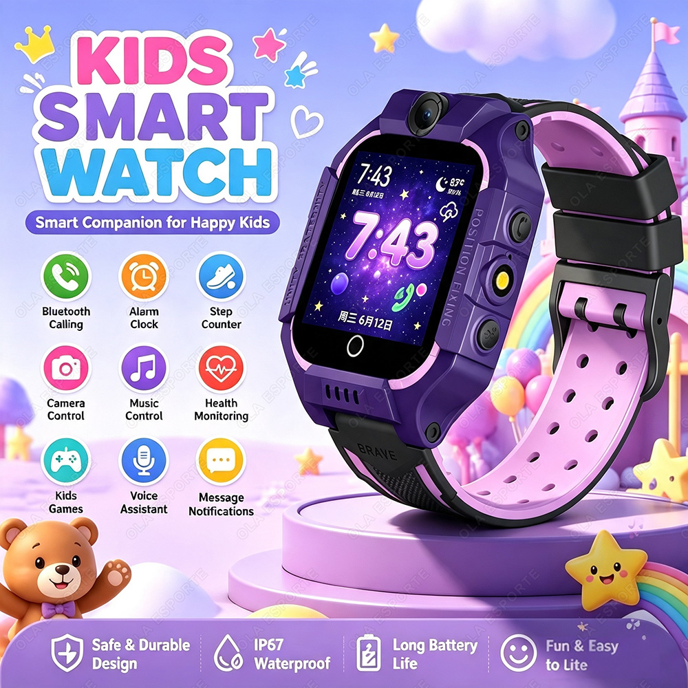 Smartwatch Watches Gift For Girls - 2027 Nowy Smartwatch dla Dzieci 2G