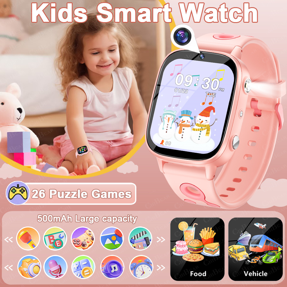 Smartwatch Watches Gift For Girls - Smartwatch dla dzieci z kamerą, odtwarzaczem