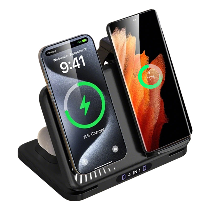 Smartwatch Watches For Iphone - Ładowarka bezprzewodowa 4 w 1 z