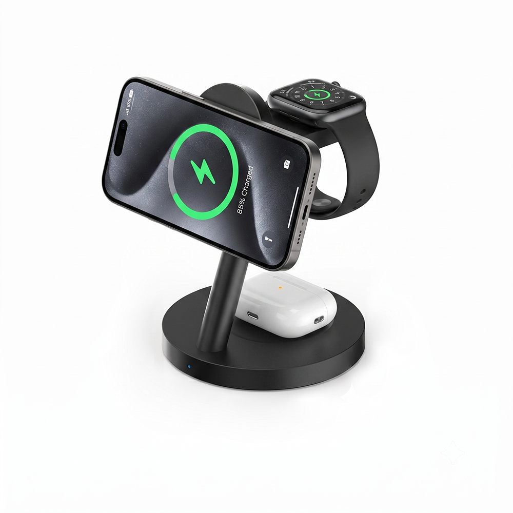 Iwatch Smartwatch - Magnetyczna szybka bezprzewodowa stacja ładująca Qi2.2