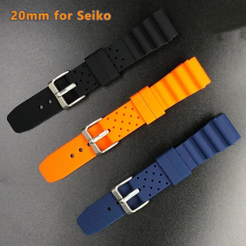 Citizen Watches Smartwatch - Silikonowa bransoletka 20mm dla Seiko pasek