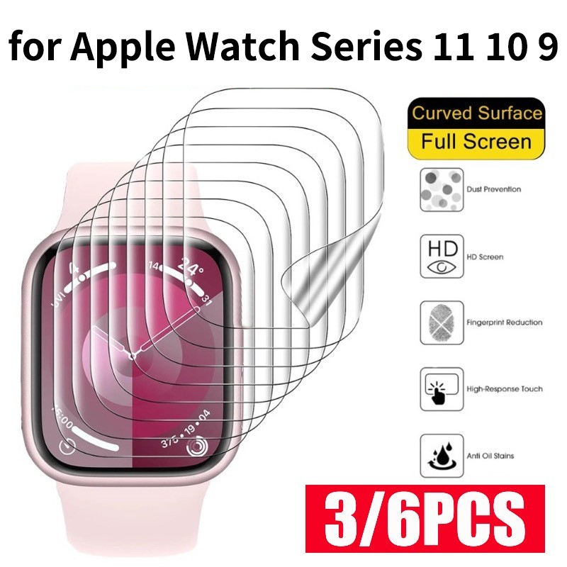 Iwatch Smartwatch - 6 szt. Folia ochronna na ekran