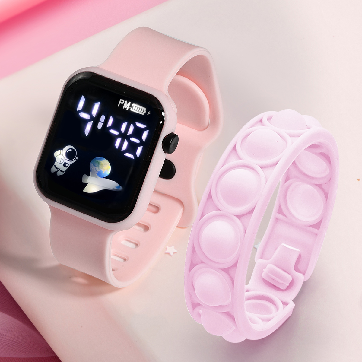 Smartwatch Watches For Girls - 2 sztuki smartwatch dla dzieci bransoletka