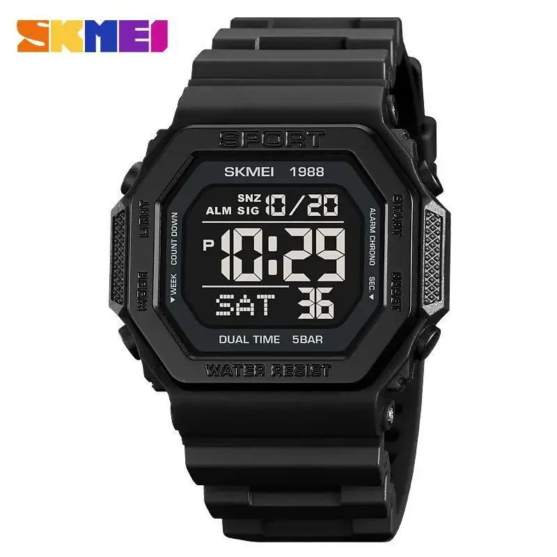 Skmei 1988 męski wojskowy zega – Tide Watch Surf recenzja i cena