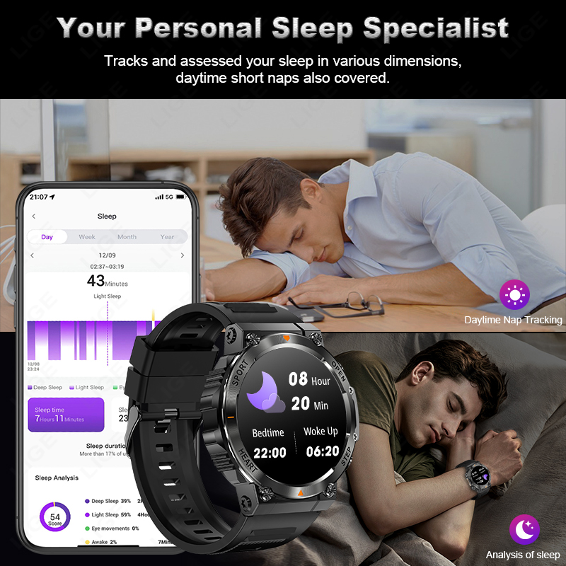 Smartwatch LIGE 2026 Monitor T – Smartwatch Watches For Sale recenzja i cena