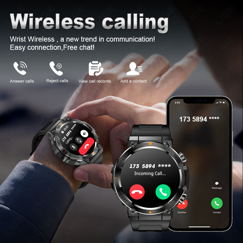 Smartwatch LIGE 2026 Monitor T – Smartwatch Watches For Sale recenzja i cena