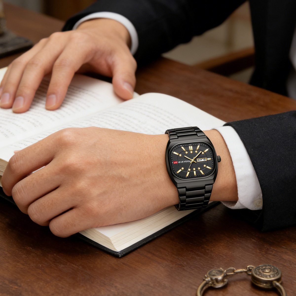 Kwadratowy, nowy, unikalny des – Anti-Magnetic Watch recenzja i cena