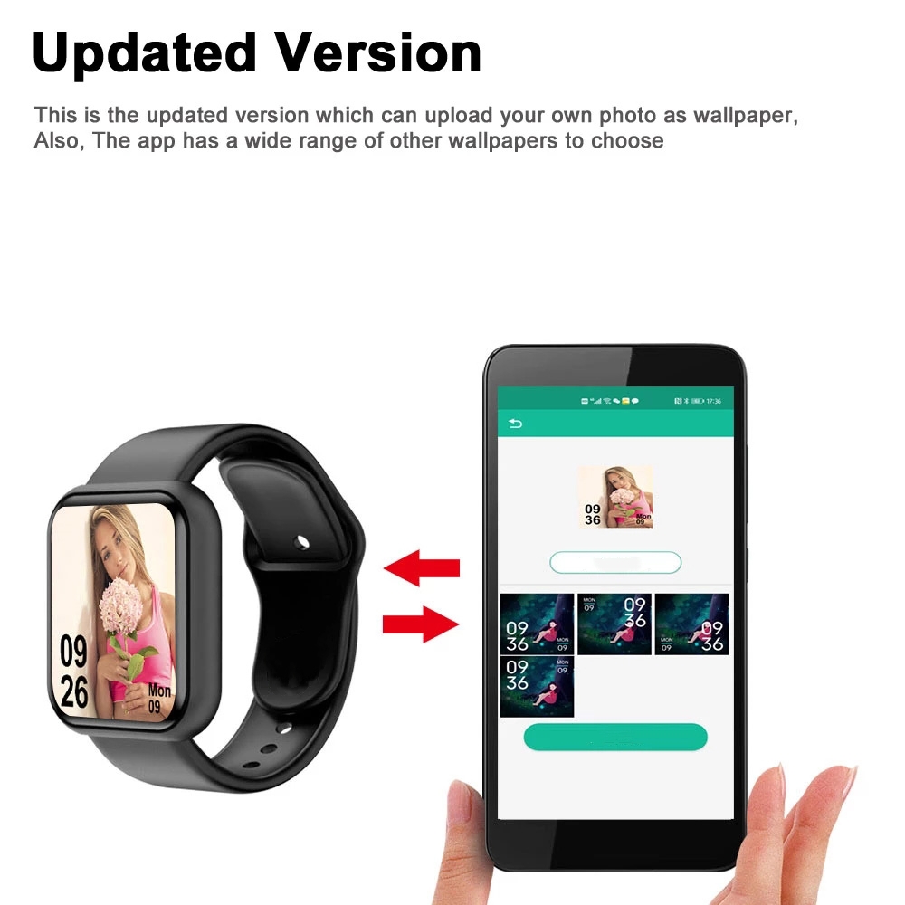 Inteligentny zegarek dla mężcz – Smartwatch Watches For Girls recenzja i cena