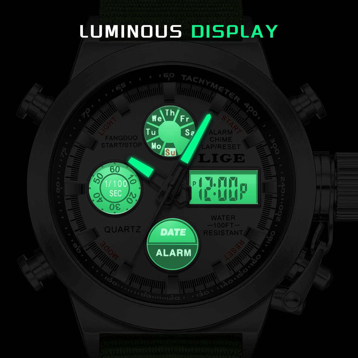 Zegarki męskie LIGE, duży mark – Smartwatch Branded Watches For Men recenzja i cena
