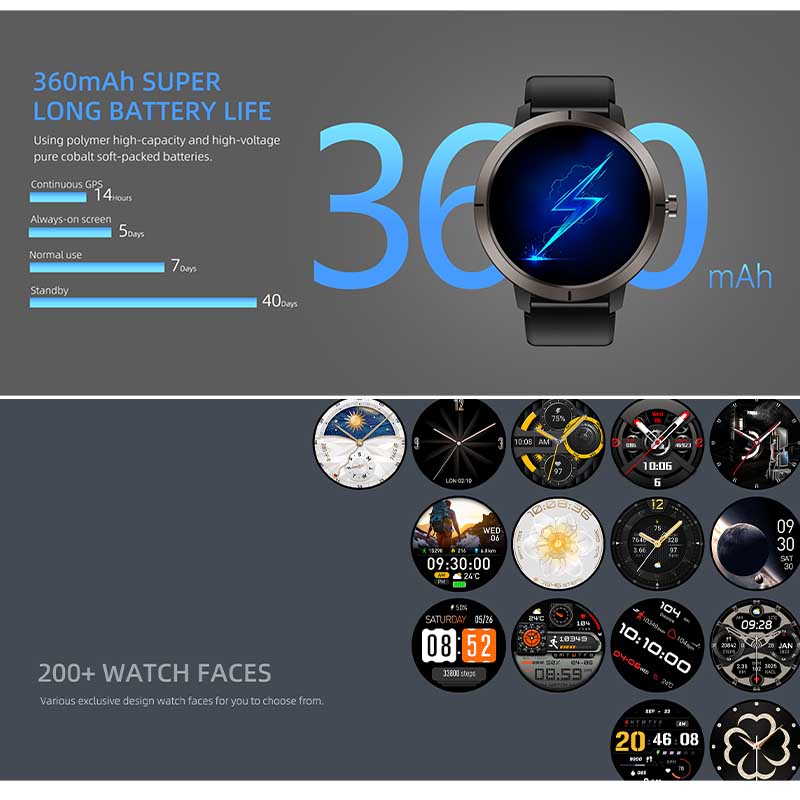 Smartwatch GPS 2026 AMOLED 1.3 – Hybrid Smartwatch recenzja i cena