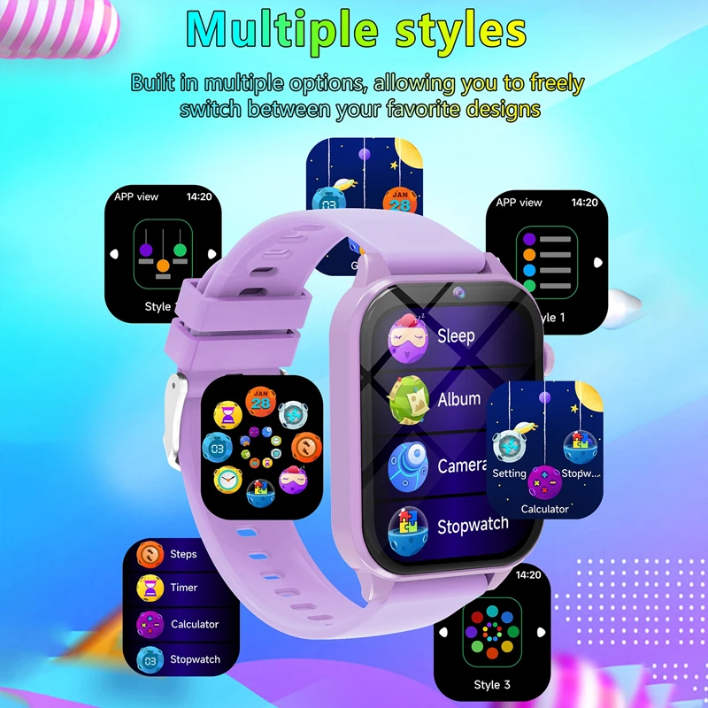 Dziecięcy Smartwatch do Gier L – Smartwatch Watches For Kid Boy With Alarm recenzja i cena