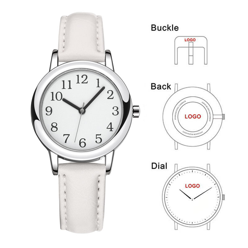 Biały pasek, smukły zegarek da – Leather Watch Strap recenzja i cena