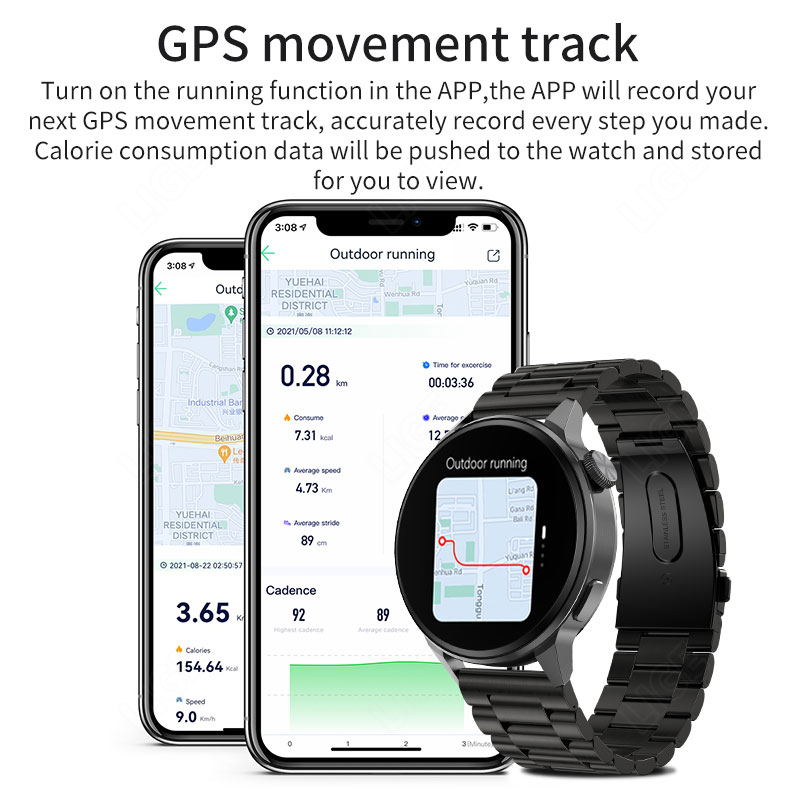 FOXBOX Męski Smartwatch GPS Śl – Smartwatch Watches For Sale recenzja i cena