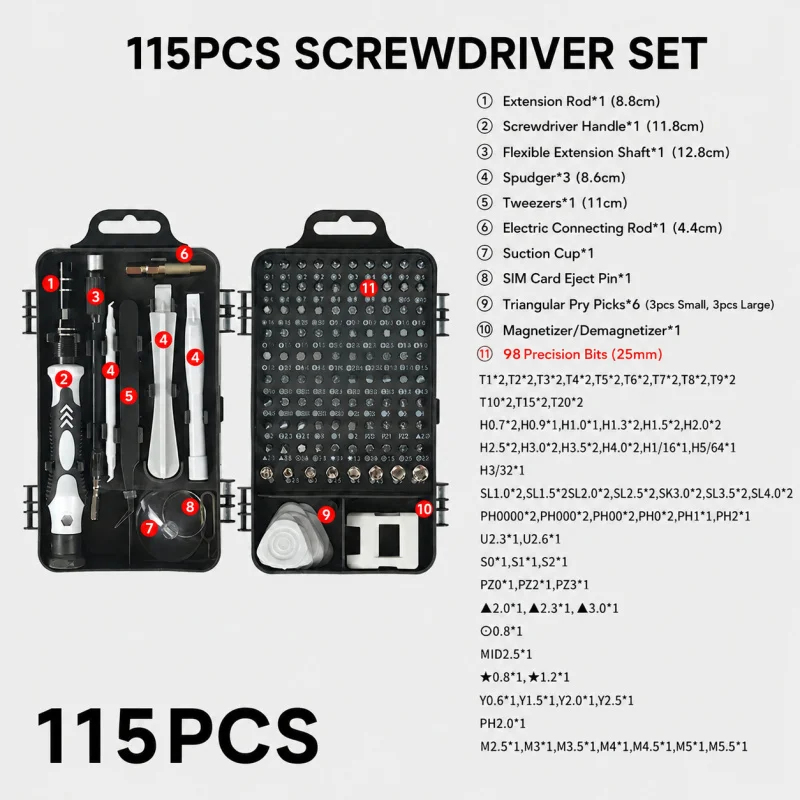 Przenośny zestaw wkrętaków mag – Watchmaker Screwdriver recenzja i cena