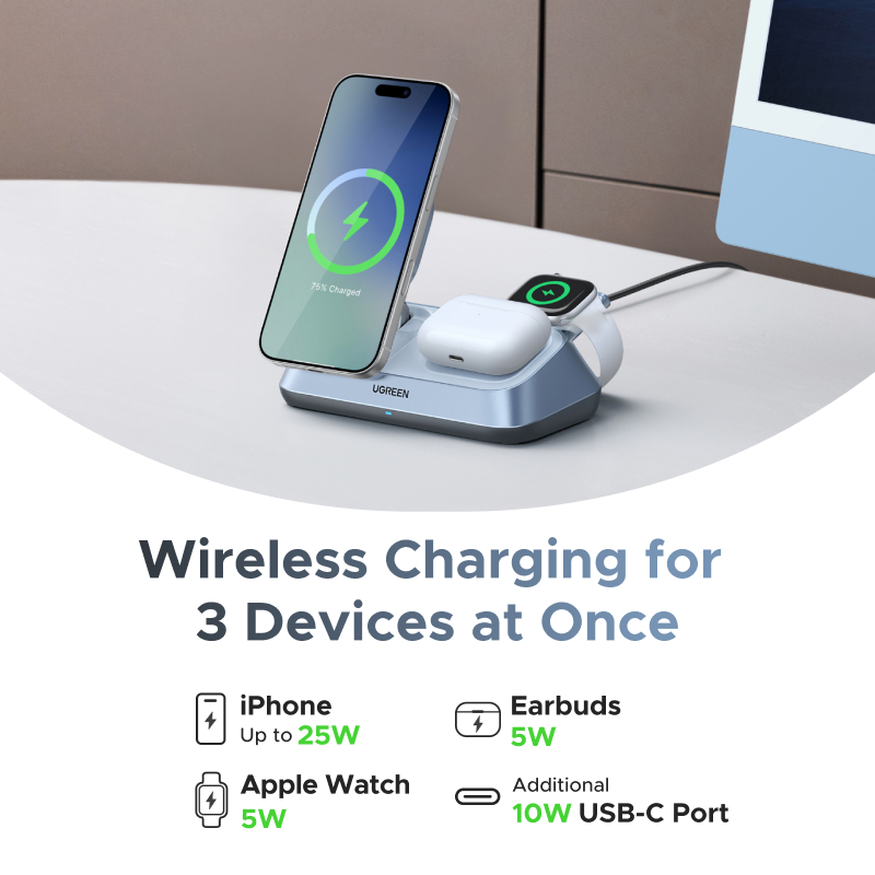 UGREEN Qi2 25W MAX Magnetyczna – Smartwatch Watches For Iphone recenzja i cena