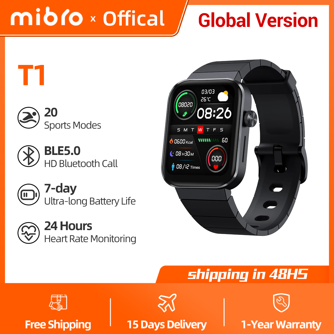 Zegarek Mibro T1 Global Versio – Smartwatch Watches For Girls recenzja i cena