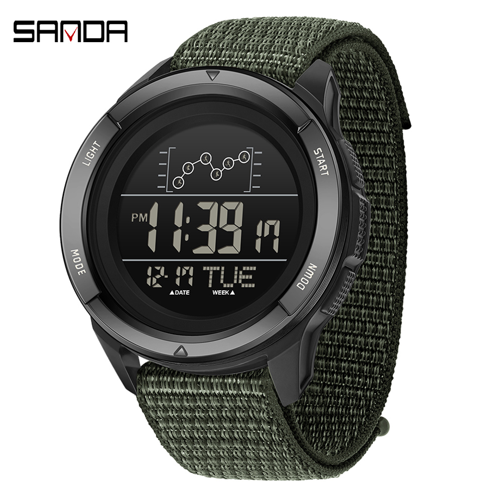 Zegarek elektroniczny SANDA Pa – Tide Watch Surf recenzja i cena