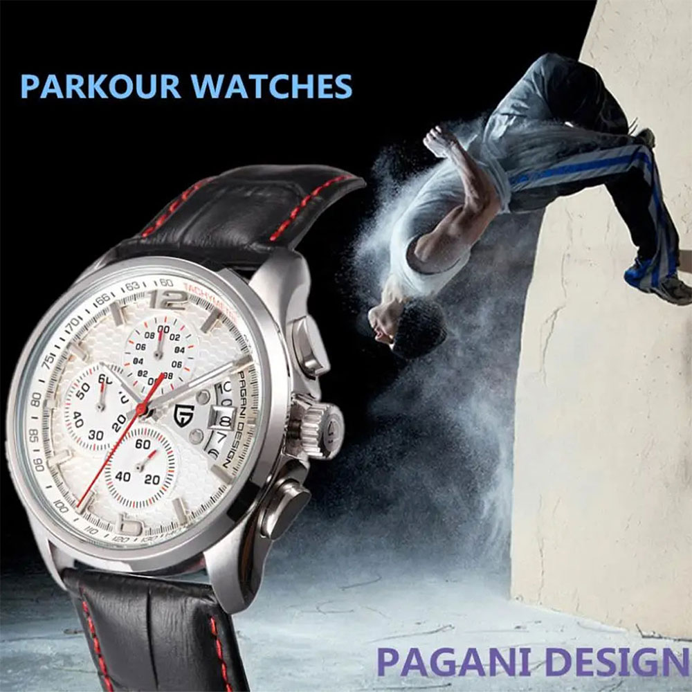 PAGANI DESIGN Nowy PD-3306 Chr – Anti-Magnetic Watch recenzja i cena