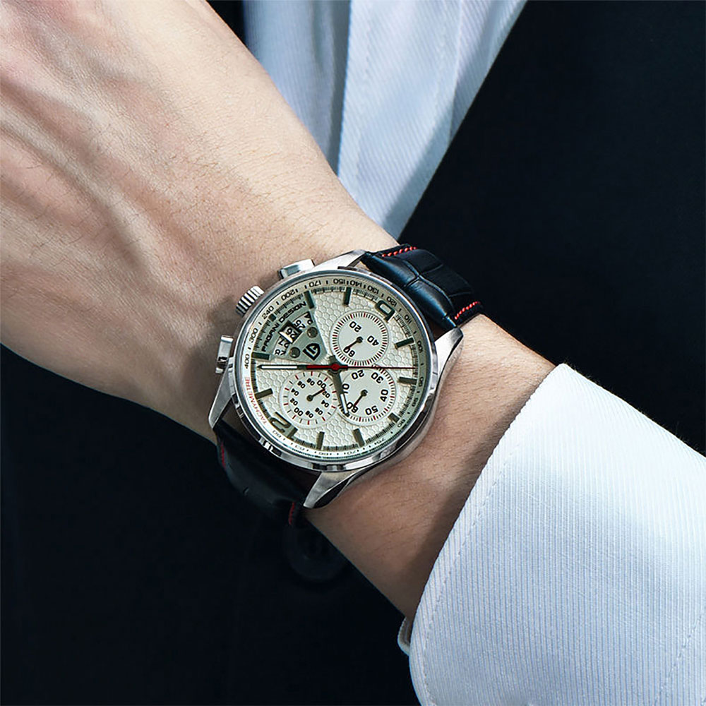 PAGANI DESIGN Nowy PD-3306 Chr – Anti-Magnetic Watch recenzja i cena