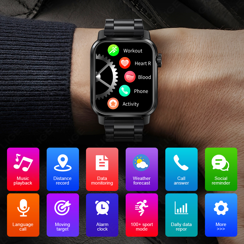 Smartwatch LIGE, monitor aktyw – Smartwatch Watches For Sale recenzja i cena