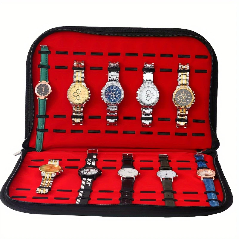 Torba na 20 zegarków, wygodna  – Leather Watch Strap recenzja i cena