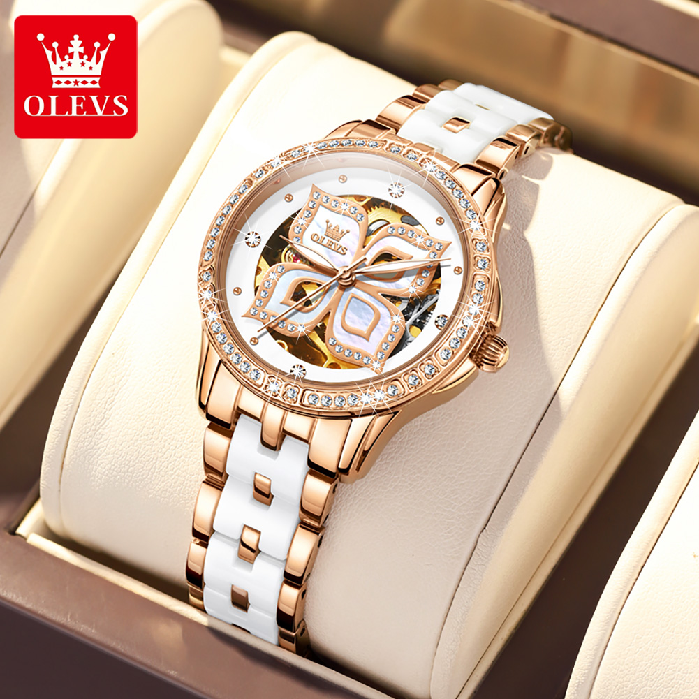 OLEVS 6612 Modne Zegarki Damsk – Anti-Magnetic Watch recenzja i cena