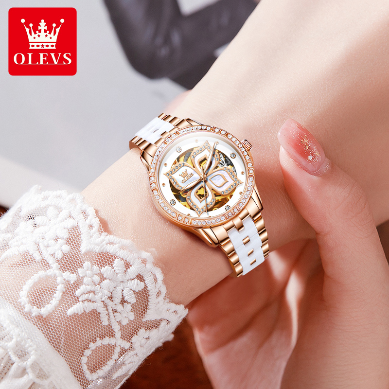 OLEVS 6612 Modne Zegarki Damsk – Anti-Magnetic Watch recenzja i cena