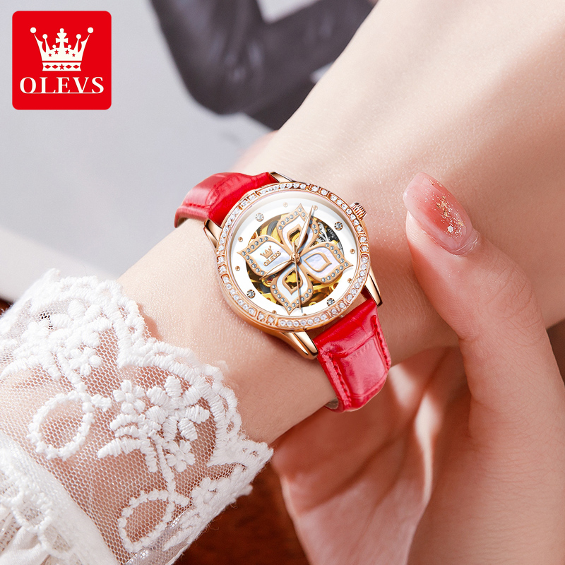 OLEVS 6612 Modne Zegarki Damsk – Anti-Magnetic Watch recenzja i cena