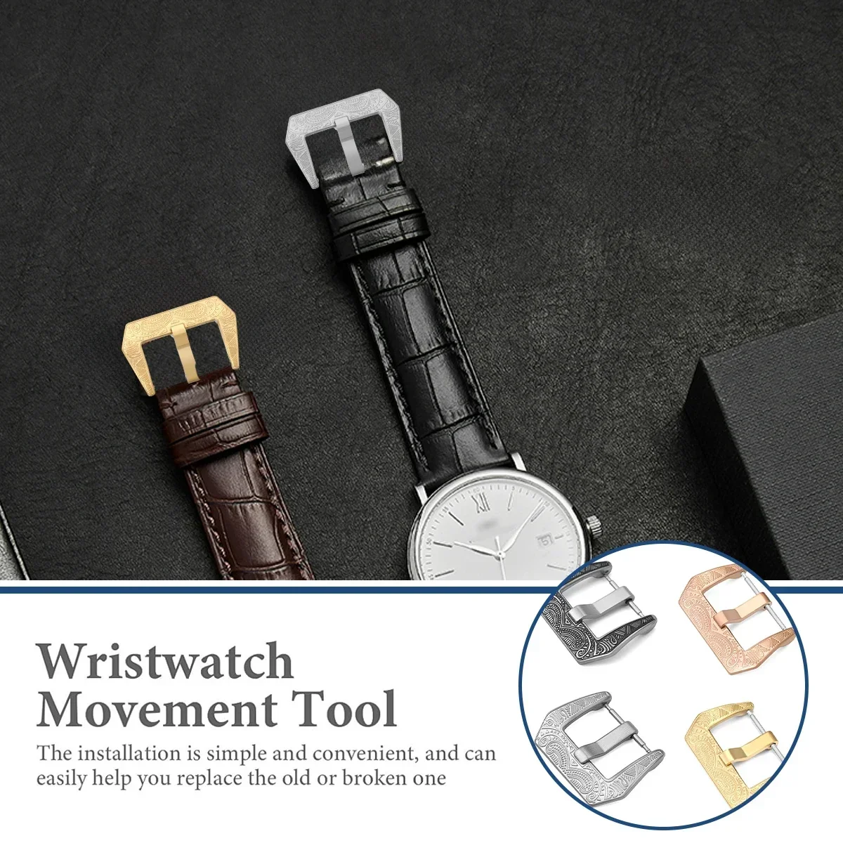 18mm 20mm 22mm 24mm Klamra ze  – Replacement Watch Bracelet recenzja i cena