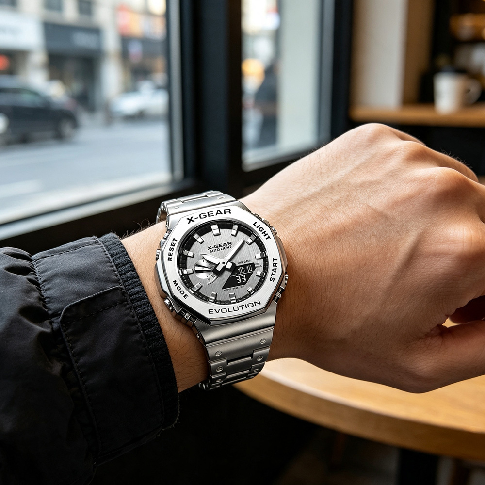 X-GEAR Cyfrowy Zegarek Sportow – Smartwatch Watches For Girls recenzja i cena