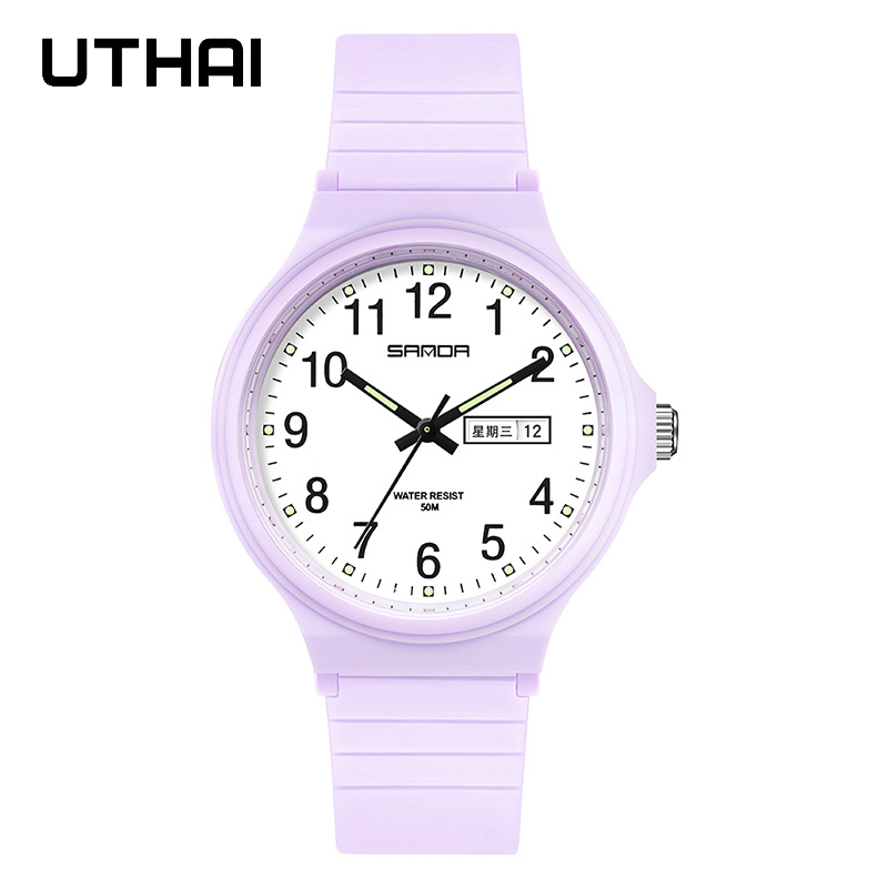Zegarek damski UTHAI L02, modn – Tide Watch Surf recenzja i cena