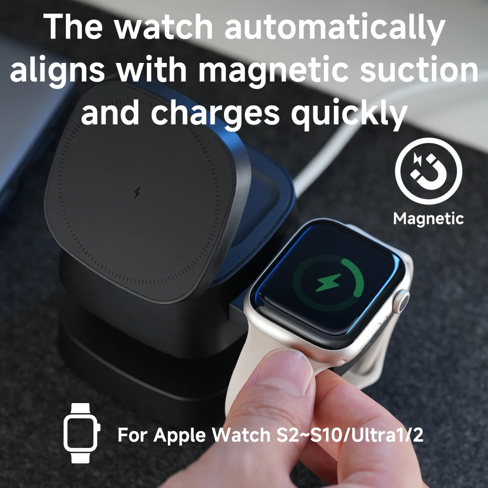 Magnetyczna ładowarka bezprzew – Smartwatch Apple Watch recenzja i cena