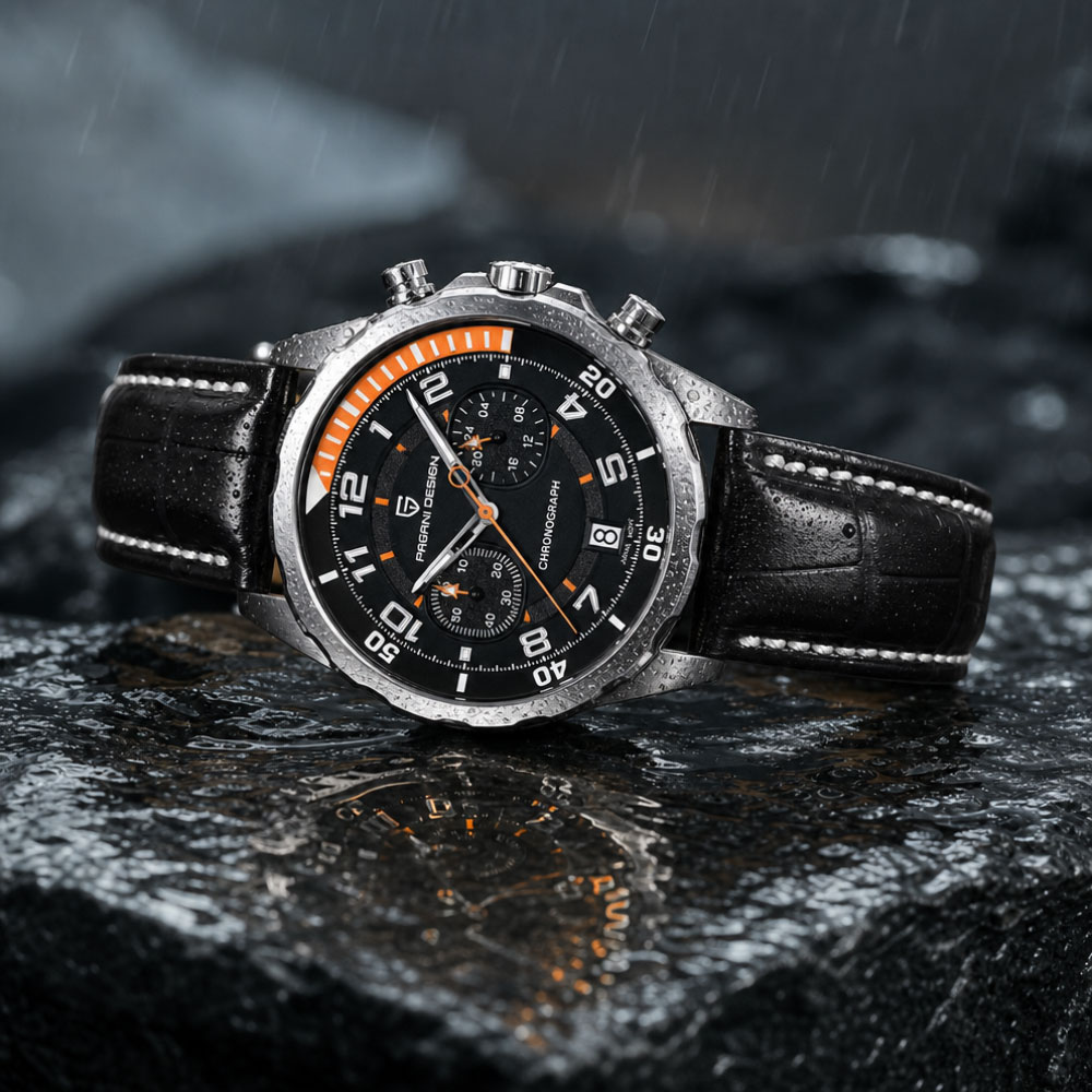 PAGANI DESIGN Klasyczny skórza – Anti-Magnetic Watch recenzja i cena