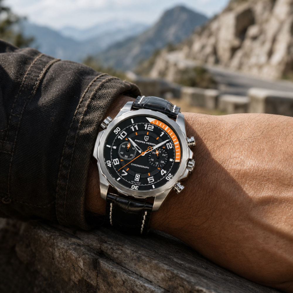 PAGANI DESIGN Klasyczny skórza – Anti-Magnetic Watch recenzja i cena