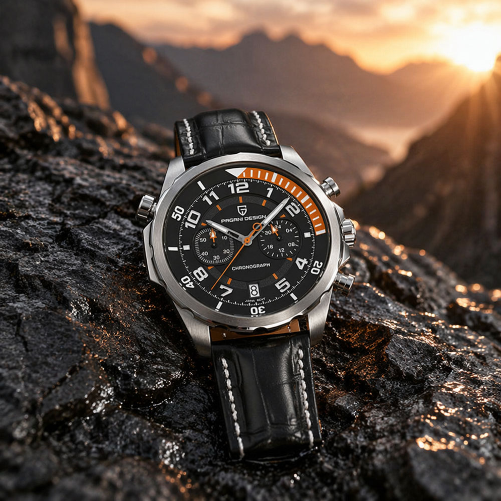 PAGANI DESIGN Klasyczny skórza – Anti-Magnetic Watch recenzja i cena