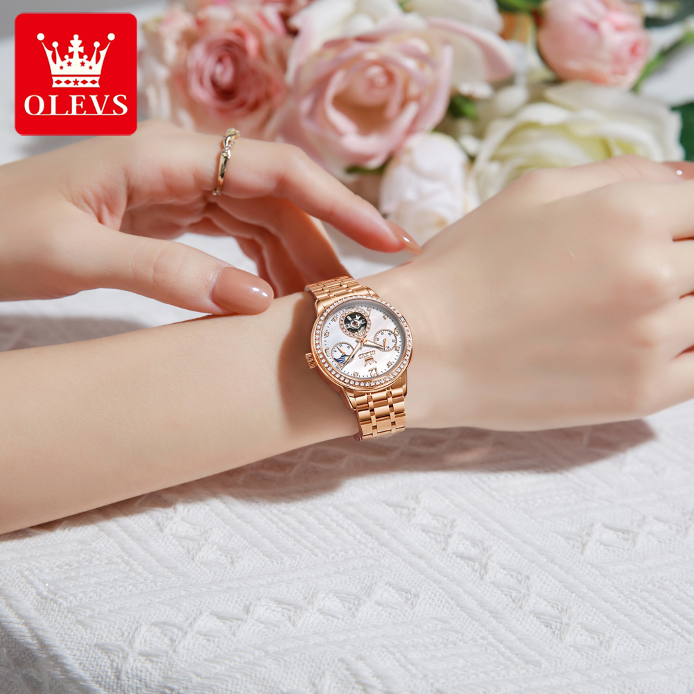 Zegarki damskie OLEVS, luksuso – Anti-Magnetic Watch recenzja i cena