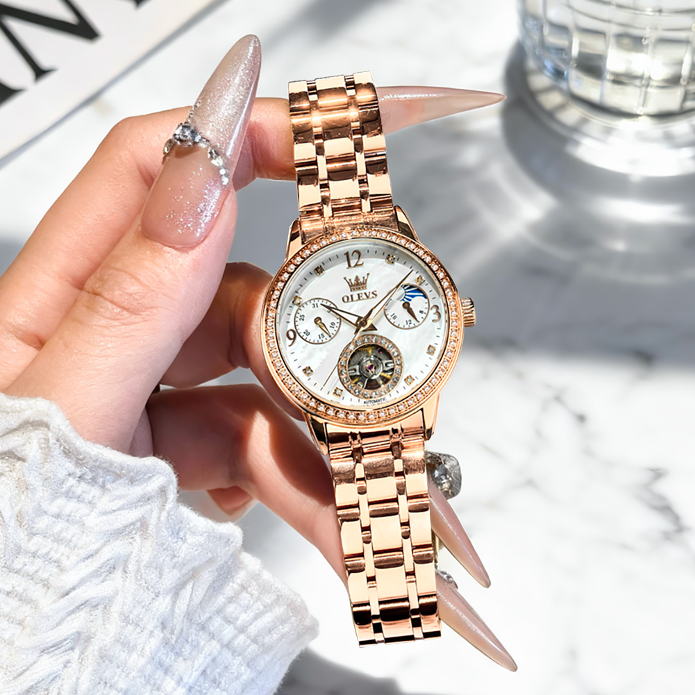 Zegarki damskie OLEVS, luksuso – Anti-Magnetic Watch recenzja i cena
