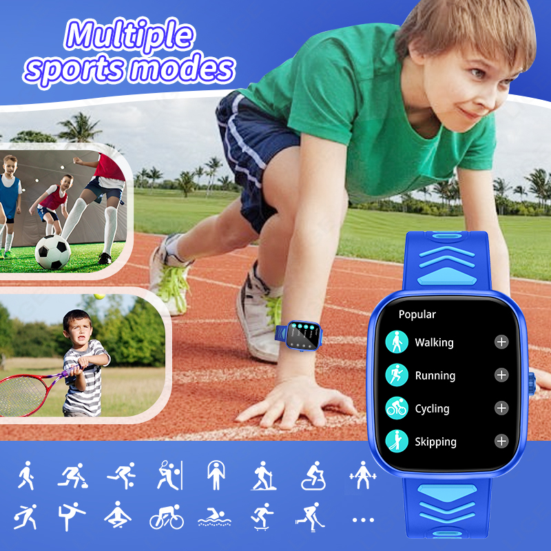 LIGE 2026 Smartwatch dla dziec – Smartwatch Watches For Kid Boy With Alarm recenzja i cena