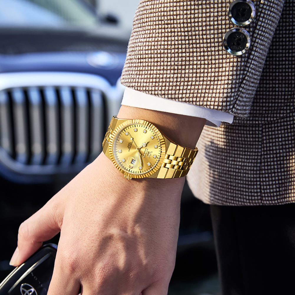 OLEVS Nowy Modny Zegarek Męski – Smartwatch Branded Watches For Men recenzja i cena