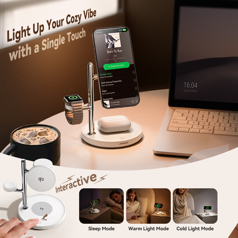 Stacja ładująca Joyroom 4-w-1  – Smartwatch Watches For Iphone recenzja i cena