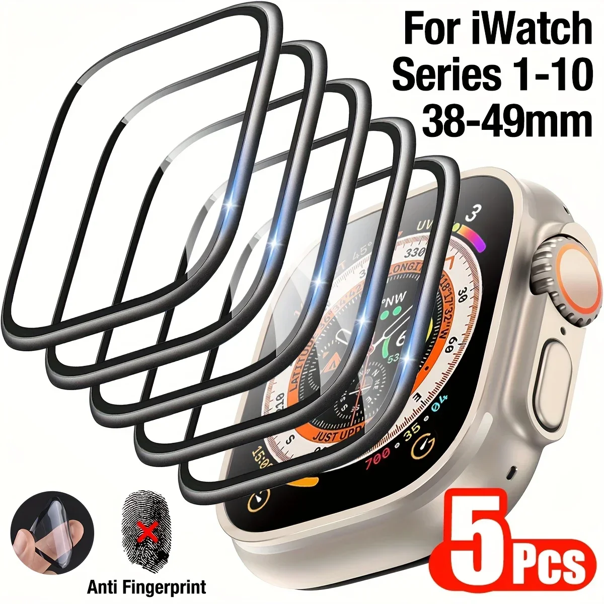 1-5 szt. Folia ochronna przeci – Iwatch Smartwatch recenzja i cena