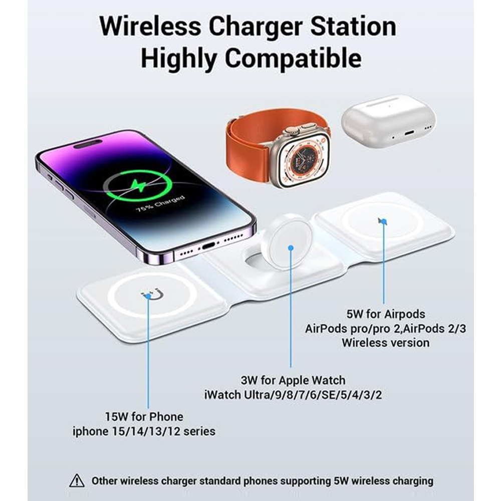 Bezprzewodowa stacja ładująca  – Smartwatch Watches For Iphone recenzja i cena